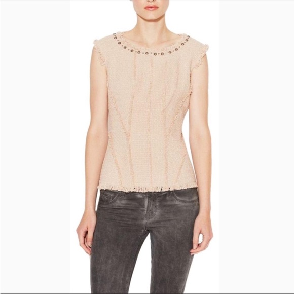 Rebecca Taylor tweed top. - Picture 3 of 8